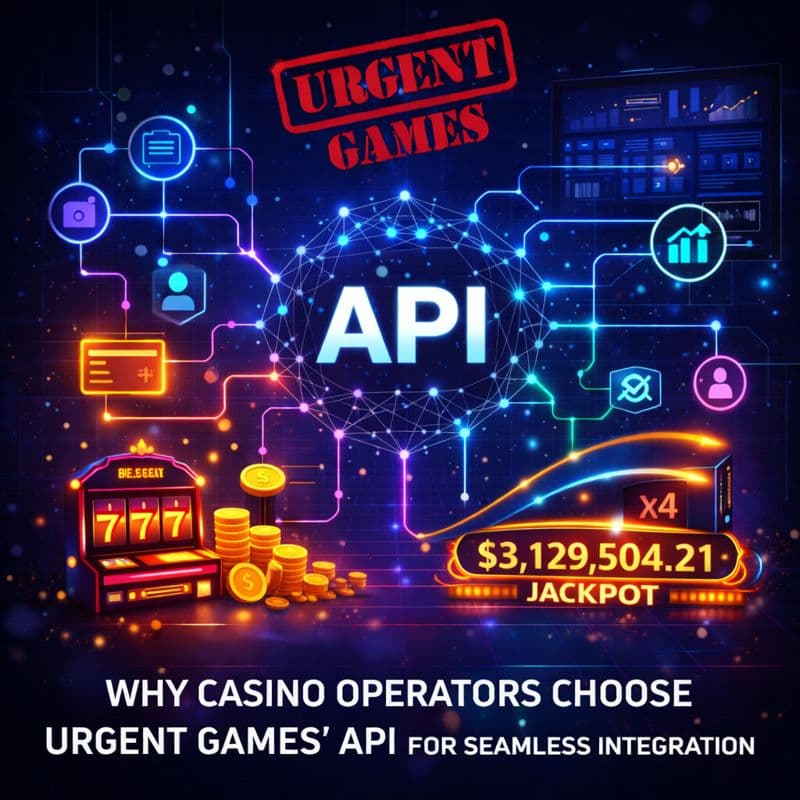 Progressive Jackpot Slots API for Fast Casino Integration | Urgent Games
