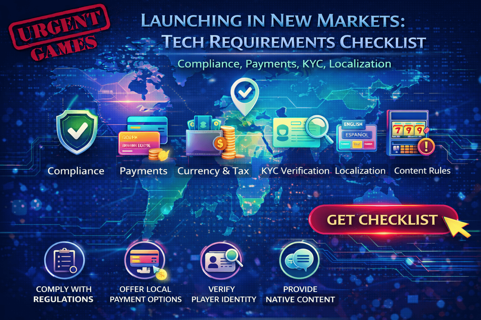 Casino Market Launch: Technical Checklist for Entering New Markets