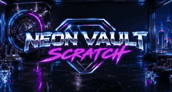 Neon Vault Scratch game artwork
