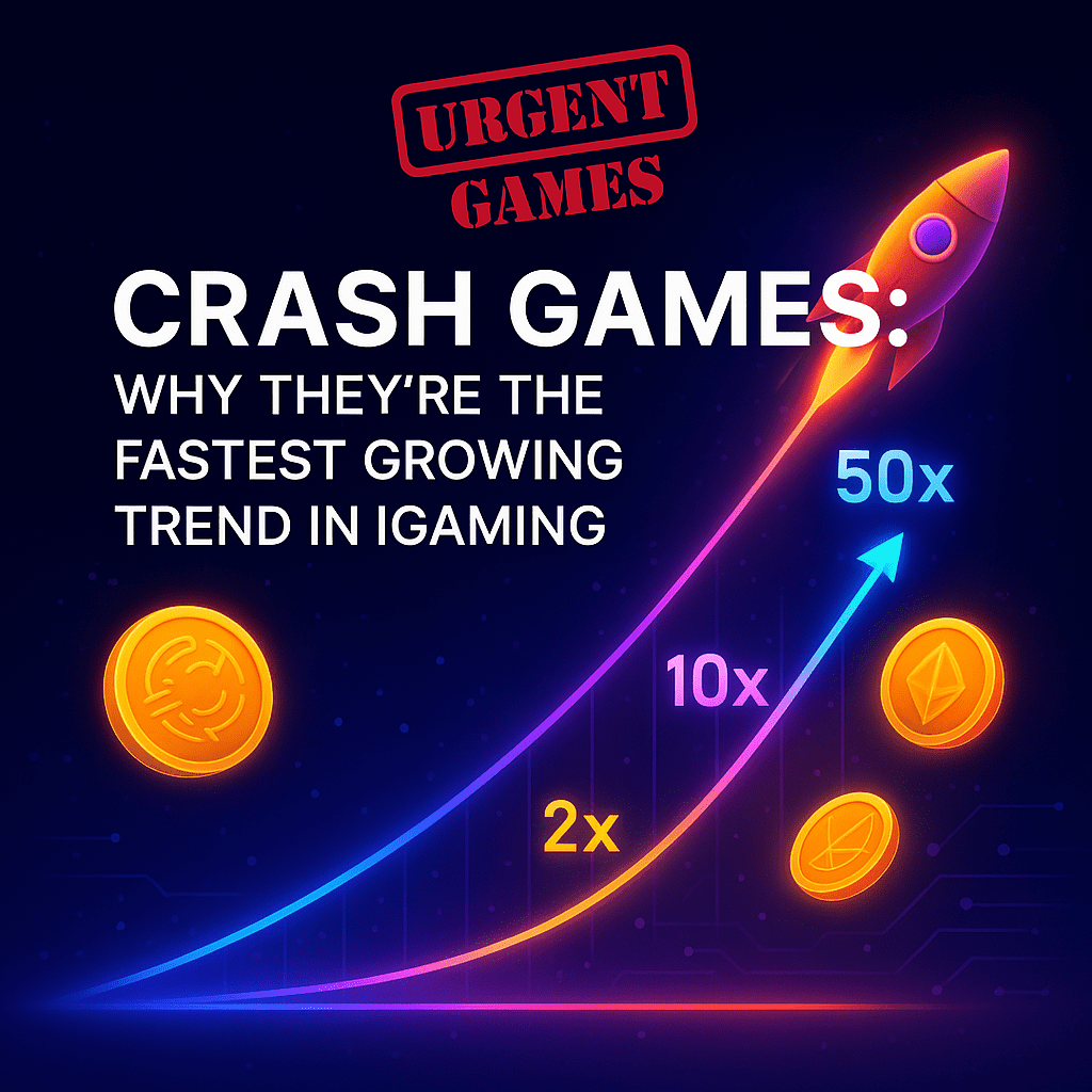 Kryptokasinospel: Varför kraschspel är nästa stora trend