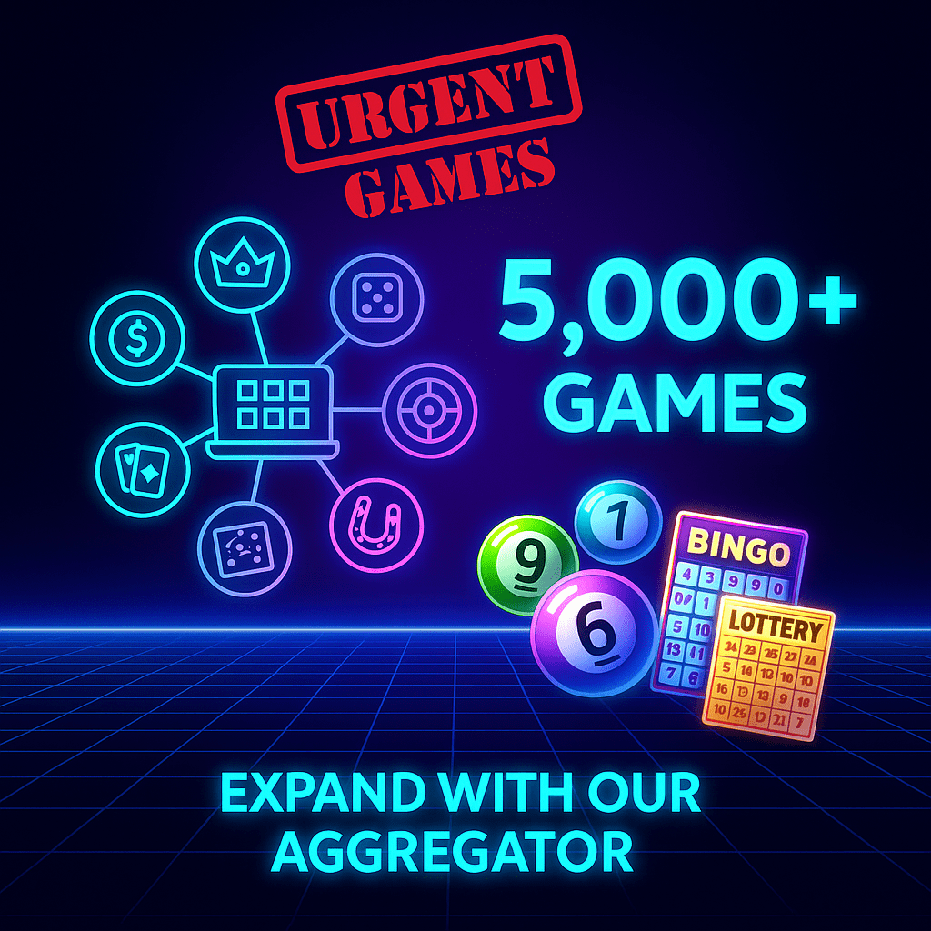 گیم ایگریگیشن کے لیے لاٹری اور بنگو API انٹیگریشن