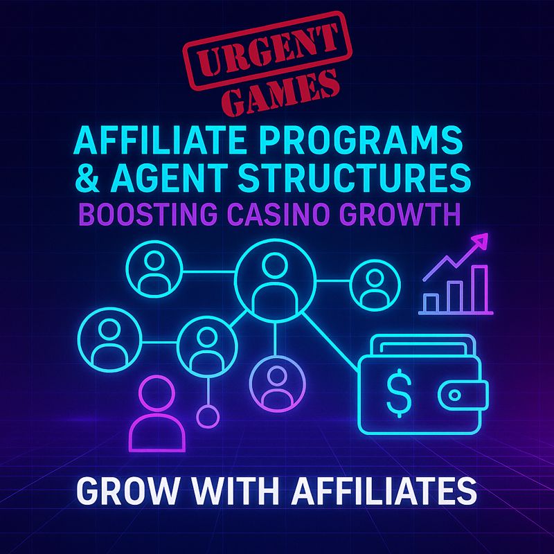 Առցանց խաղատների համար Affiliate Wallet ինտեգրացիա | Urgent Games