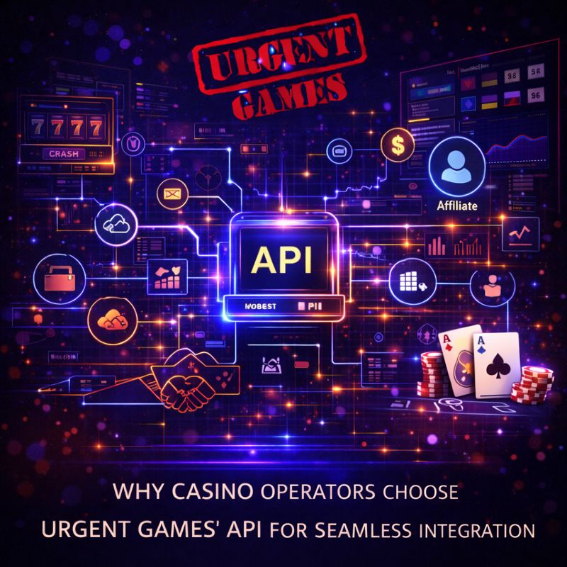 Casino Ortaklık Yazılımı | Urgent Games Tarafından Sorunsuz API Entegrasyonu