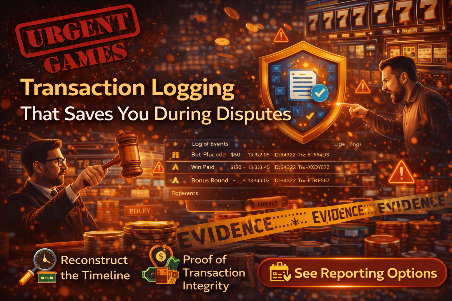 Casino Transaction Logs: How to Protect Your Platform During Disputes