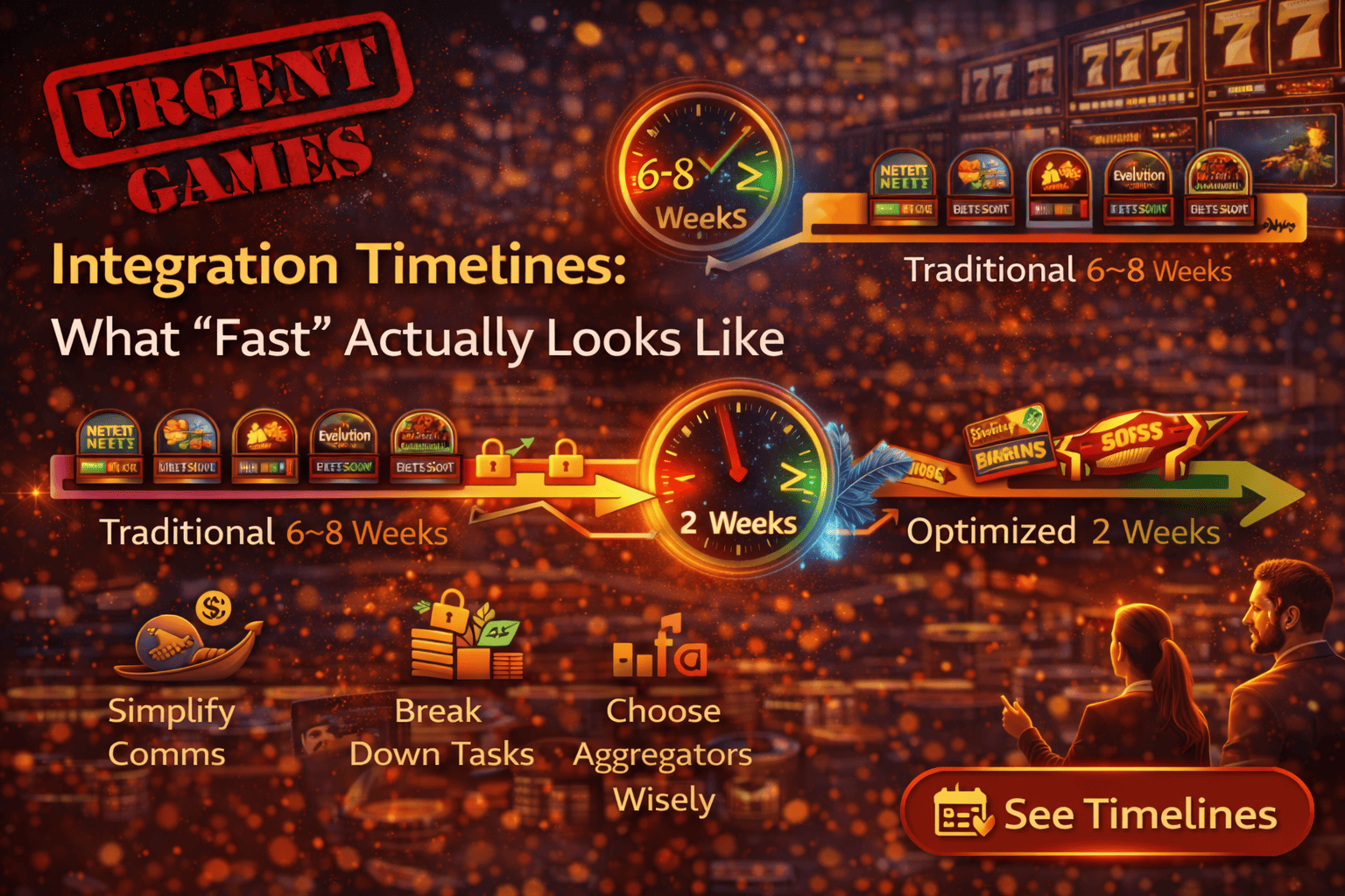 Zeitlicher Ablauf der Casino-Integration: Was bedeutet „schnell“ wirklich?