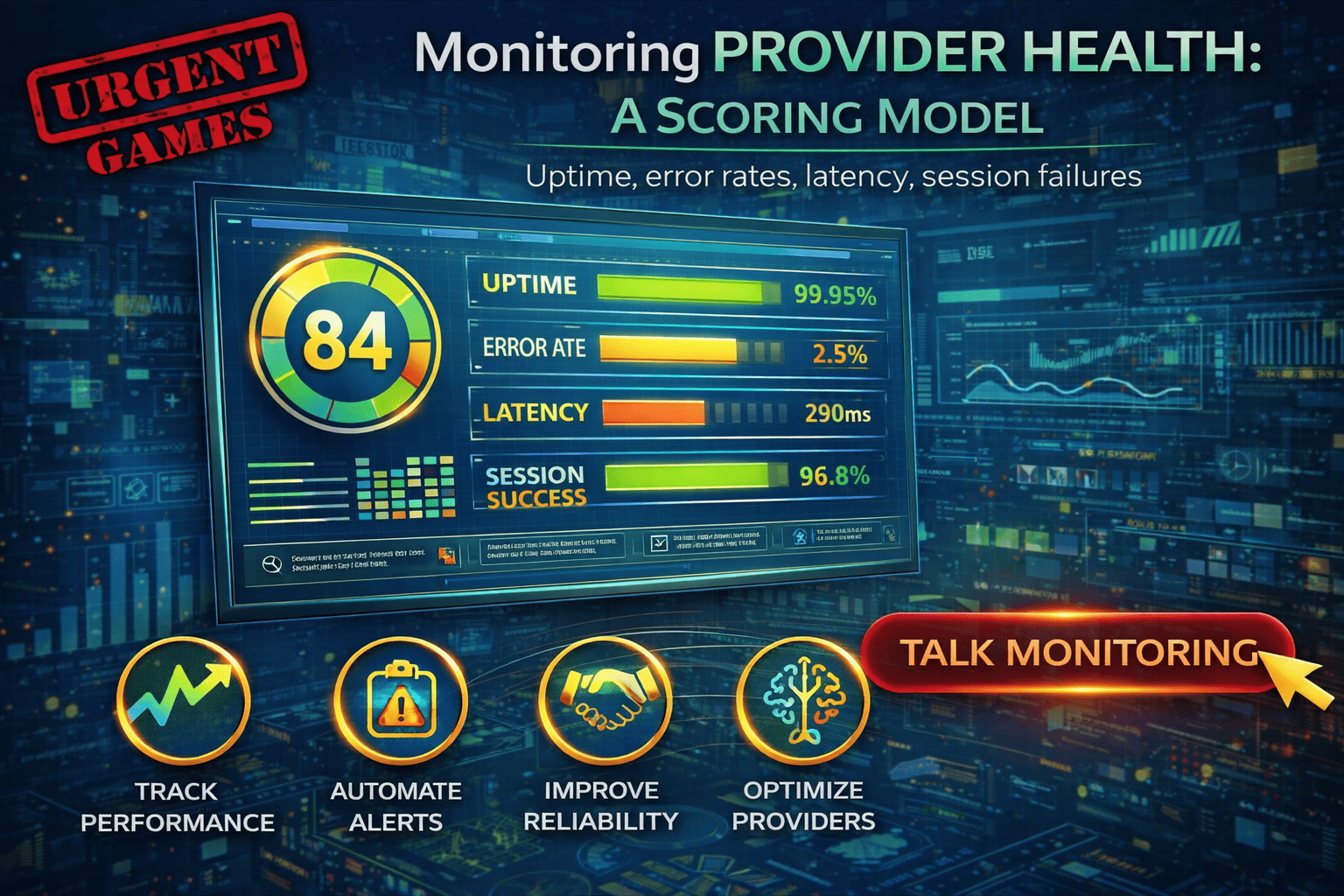 Παρακολούθηση της εύρυθμης λειτουργίας των παρόχων: Ένα μοντέλο βαθμολόγησης για πλατφόρμες παιχνιδιών
