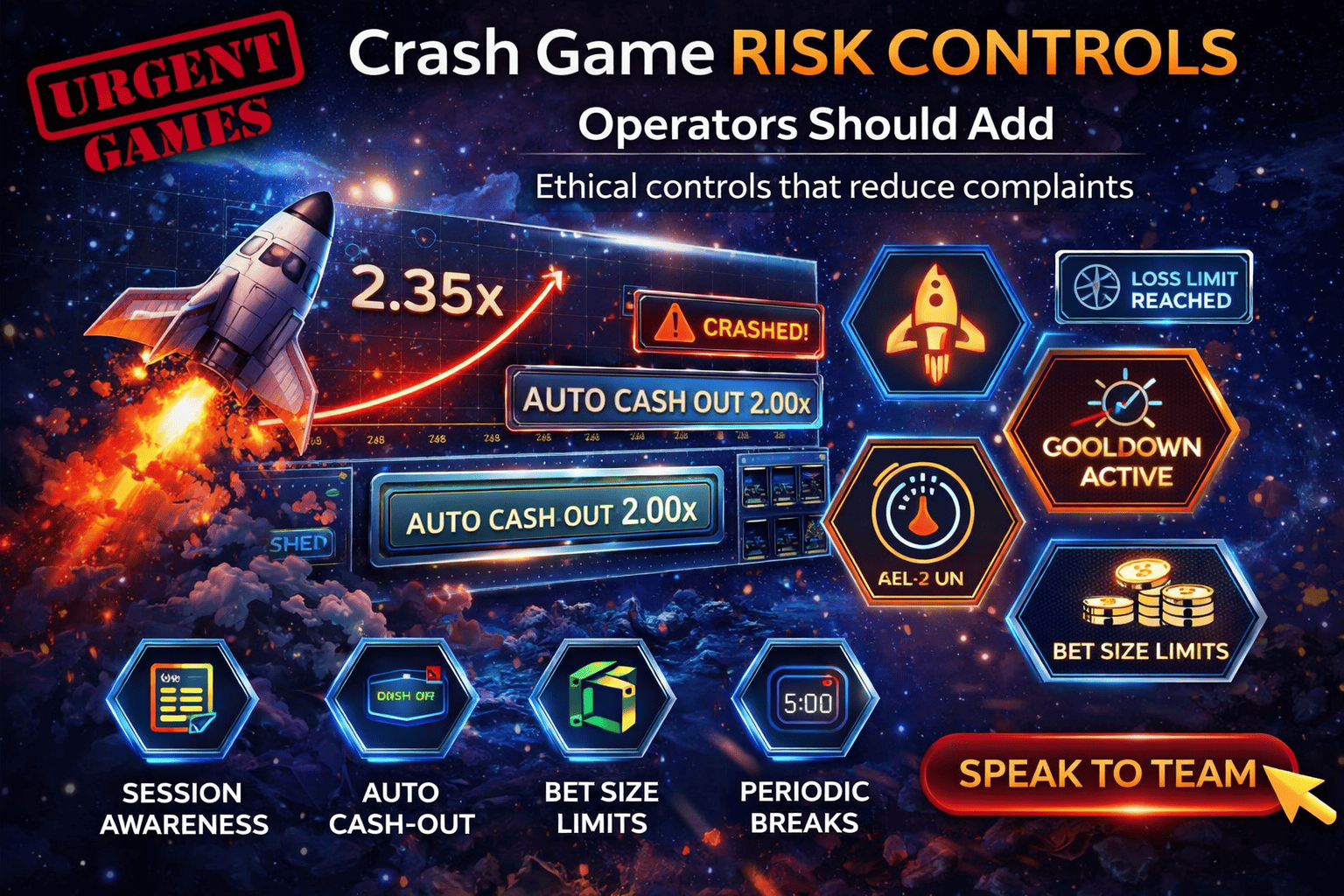 Controale ale riscului de blocare a jocului pentru o experiență mai sigură a jucătorului