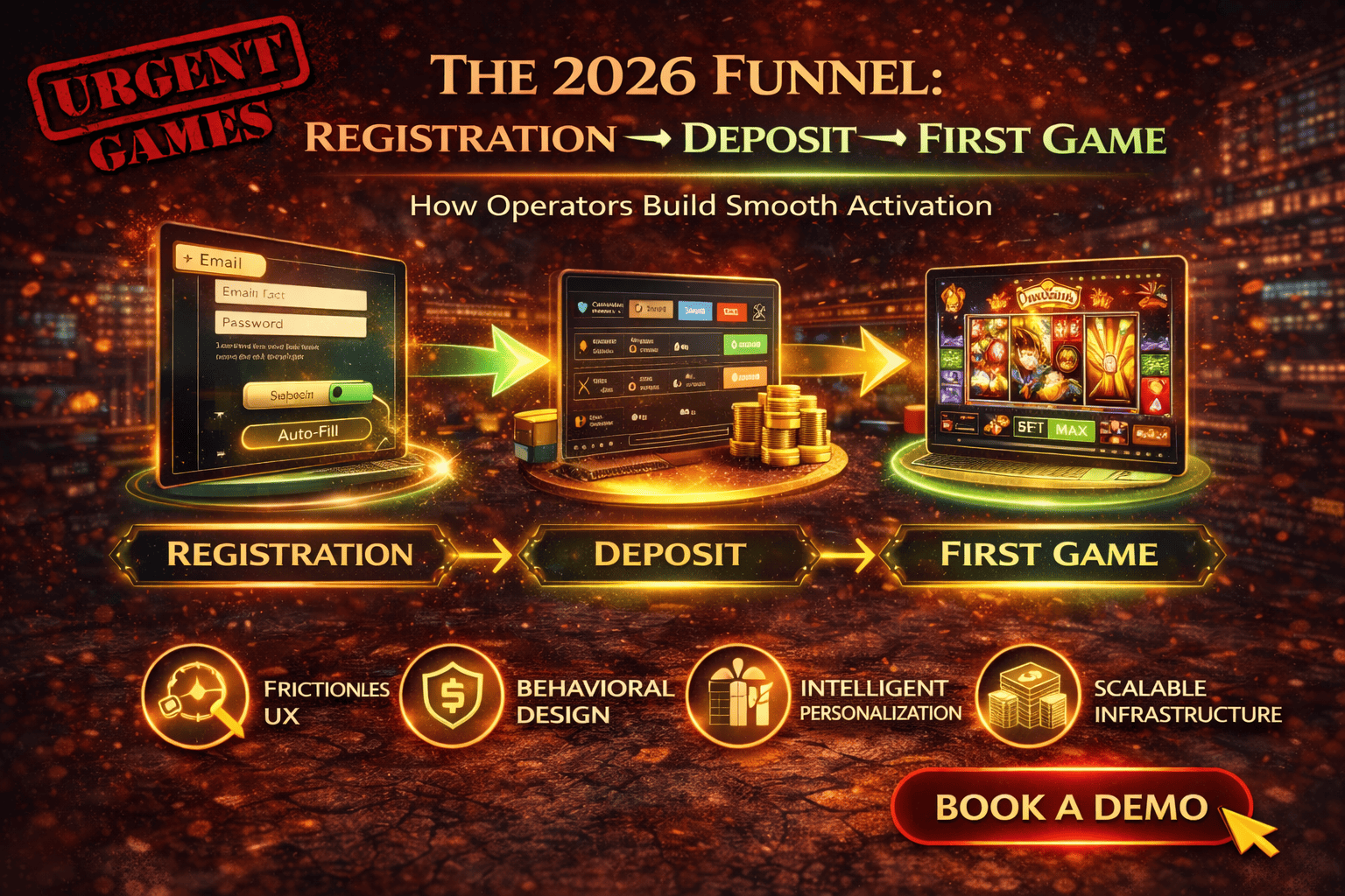 Aktivační trychtýř kasina: Optimalizace registrace pro první hru