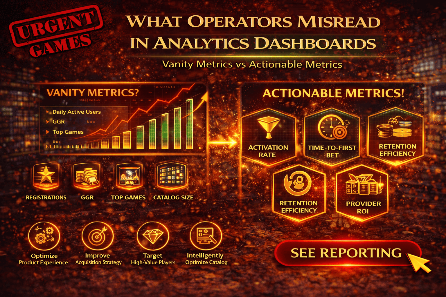 Phân tích dữ liệu sòng bạc: Những điều nhà điều hành hiểu sai trên bảng điều khiển