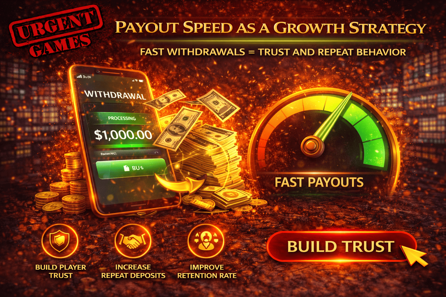 快速提款赌场:提款速度为何能提升玩家信任度