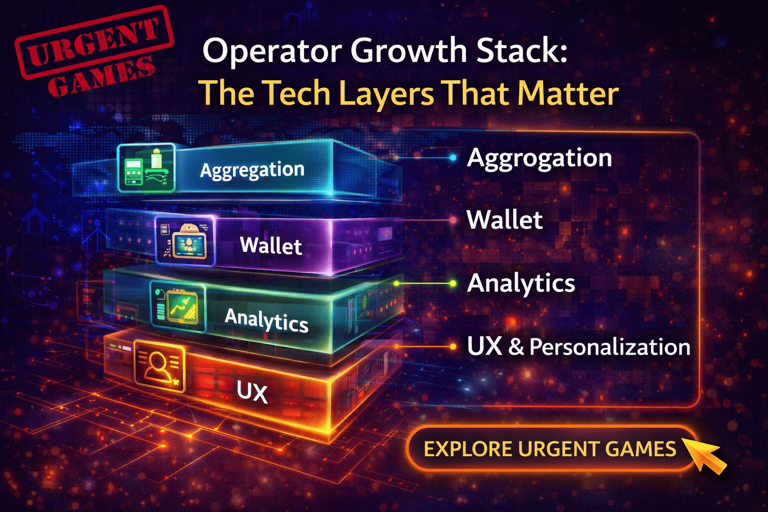 Стек за раст казина: Технолошки слојеви који покрећу раст оператера