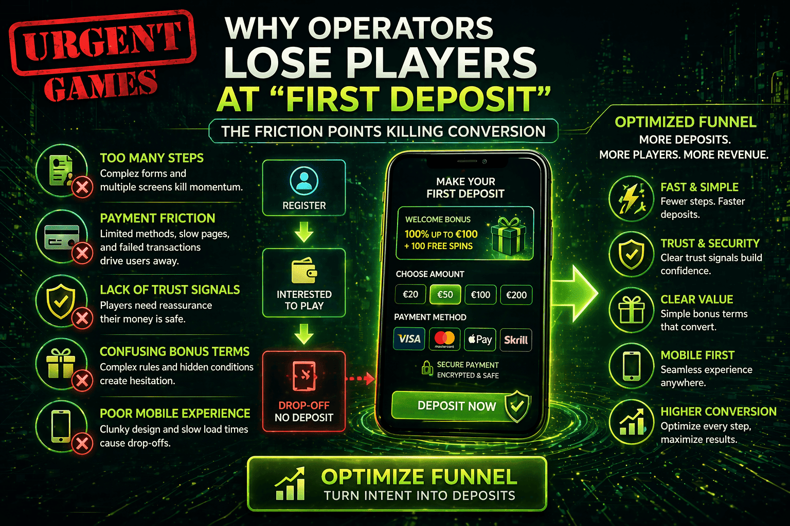 کیسینو فرسٹ ڈپازٹ کنورژن: آپریٹرز کھلاڑیوں کو کیوں کھوتے ہیں۔