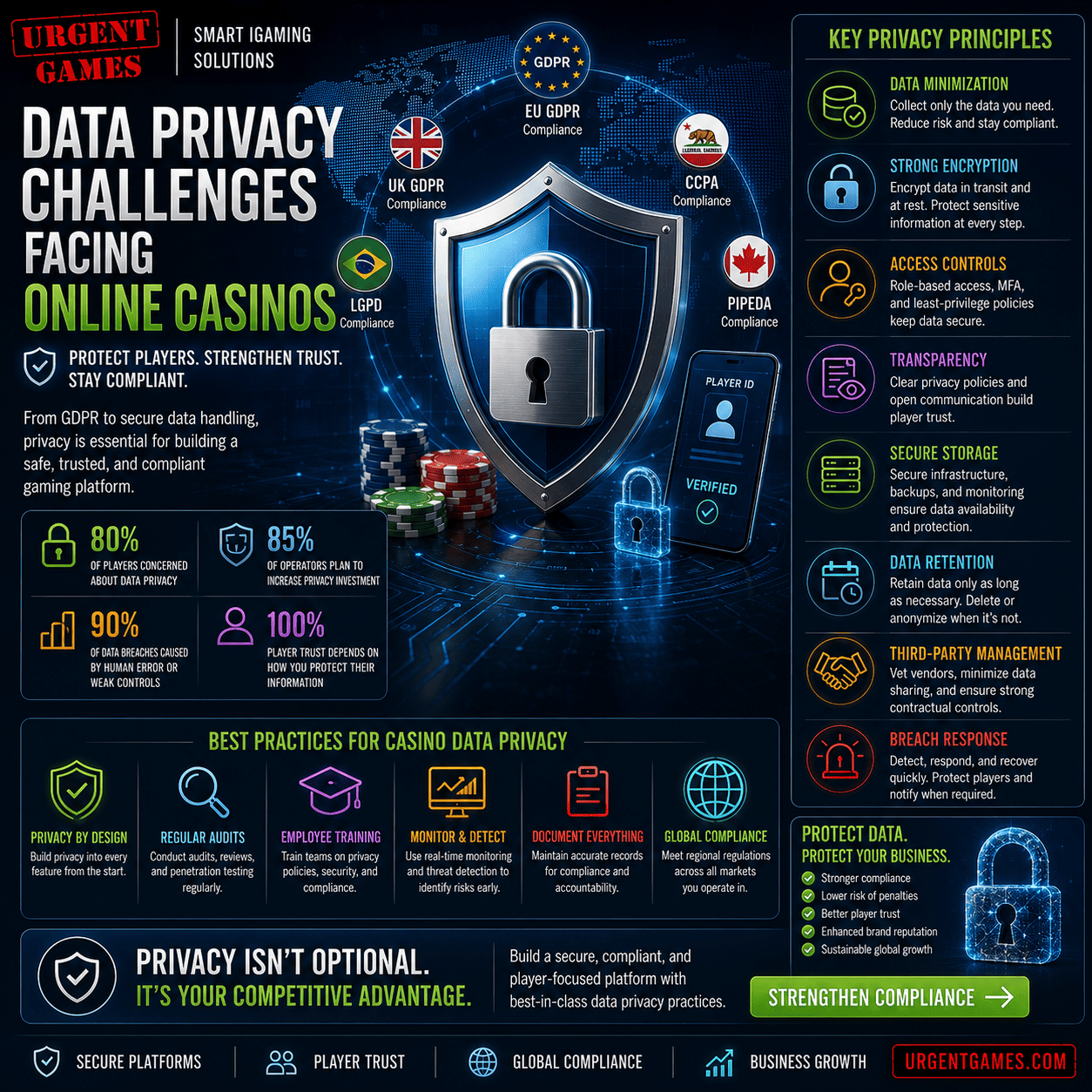 Casino Data Privacy: Solving iGaming Compliance & Security